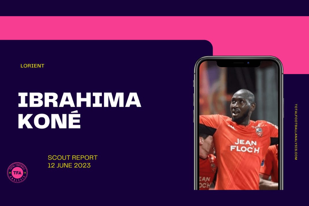 ibrahima kone lorient almeria scout report