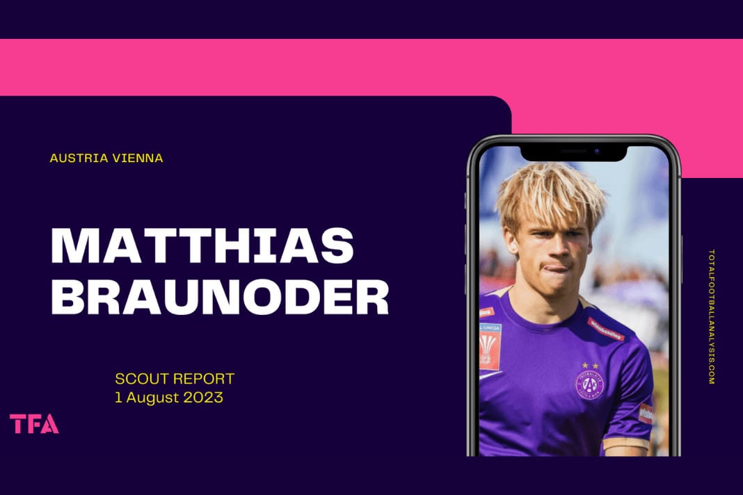 Matthias Braunoder - Austria Vienna Hertha Berlin scout report