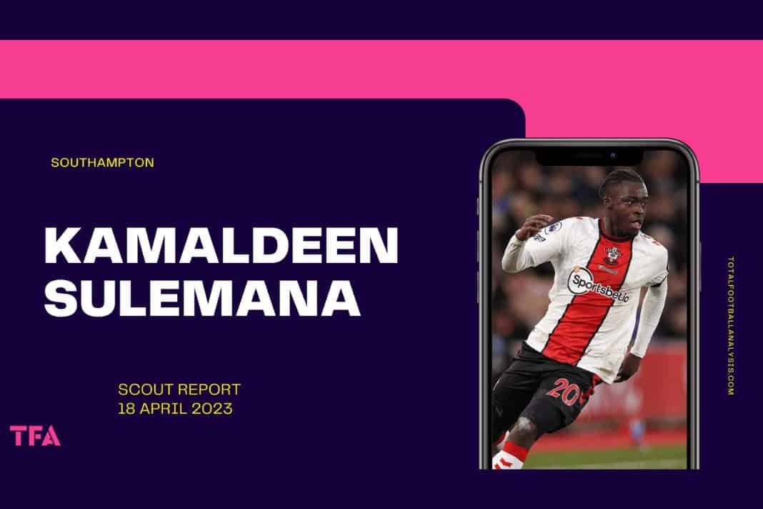 Kamaldeen Sulemana - Southampton - Everton scout report