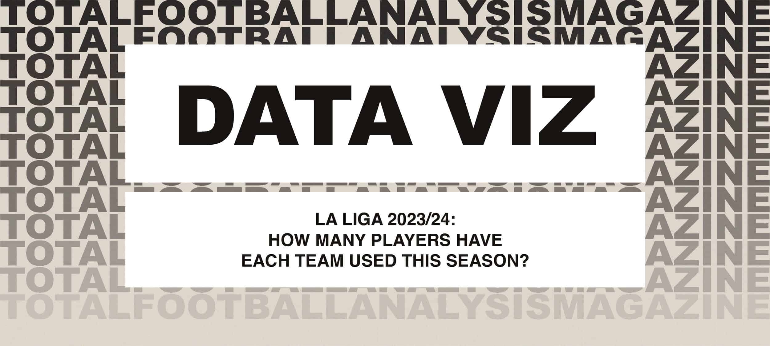 La Liga 2023/24: How many players have each team used this season? feature image