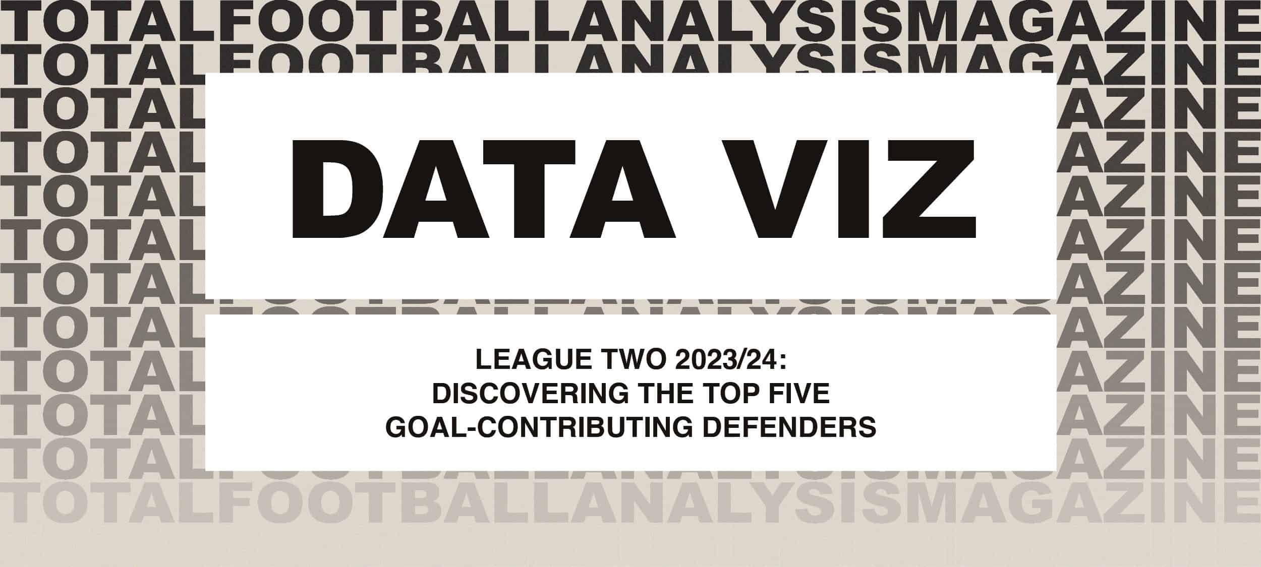 League Two 2023/24: Discovering the top five goal-contributing defenders feature image