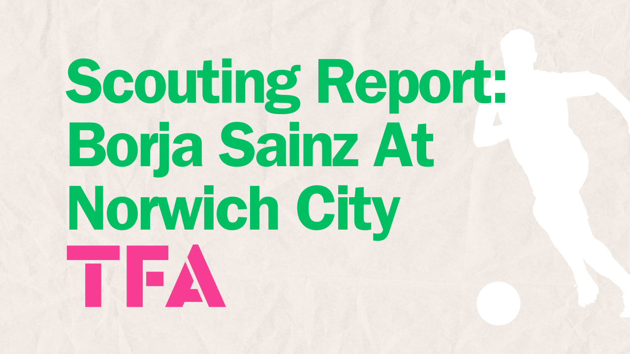 Borja Sainz Scouting Report At Norwich City