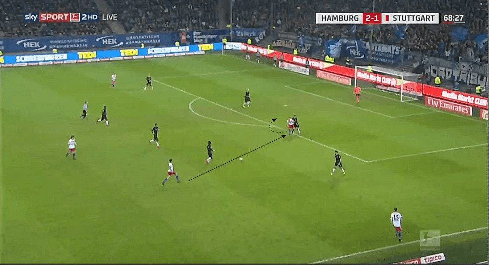 Jann-Fiete Arp Hamburger SV tactical analysis