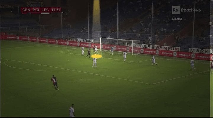 Krzysztof Piatek Genoa Tactical Analysis