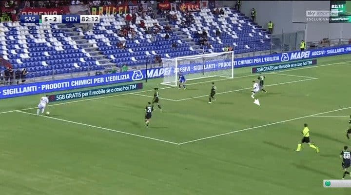 Krzysztof Piatek Genoa Tactical Analysis