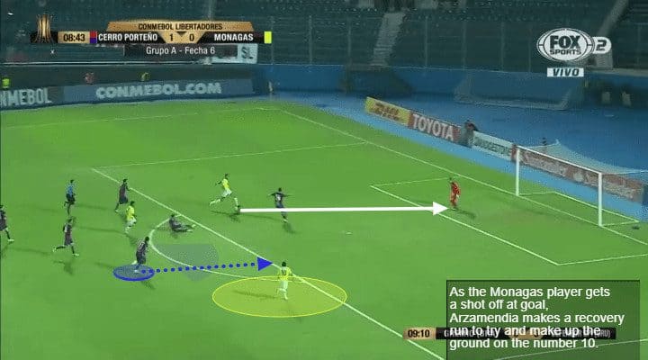 Santiago Arzamendia Tactical Analysis