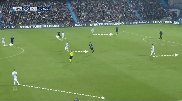 SPAL Inter Tactical Analysis Analysis Statistics 