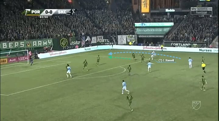 MLS Western Conference Final MLS Cup Playoffs Portland Timbers Sporting Kansas City Tactical Analysis