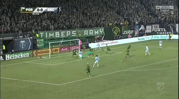 MLS Western Conference Final MLS Cup Playoffs Portland Timbers Sporting Kansas City Tactical Analysis