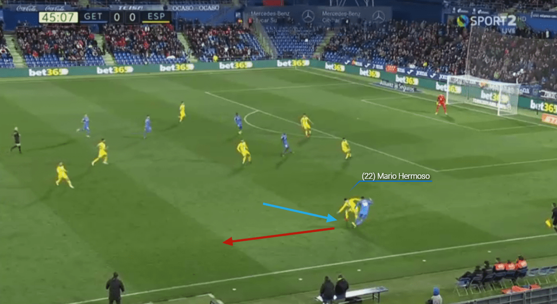 Mario Hermoso Espanyol Tactical Analysis Analysis Statistics 