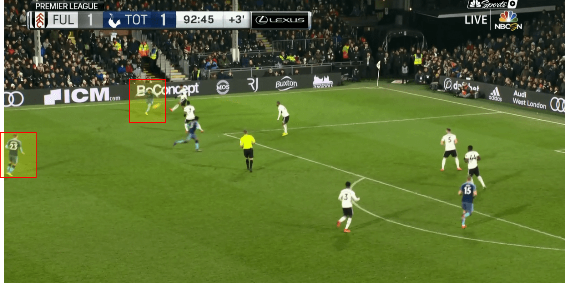 tottenham fulham tactical analysis statistics