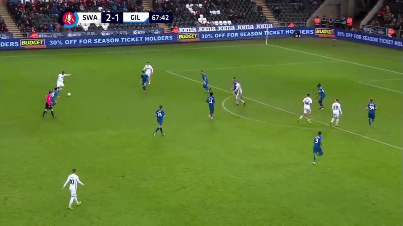 FA Cup 2018/19: Swansea City vs Gillingham Tactical Analysis Statistics