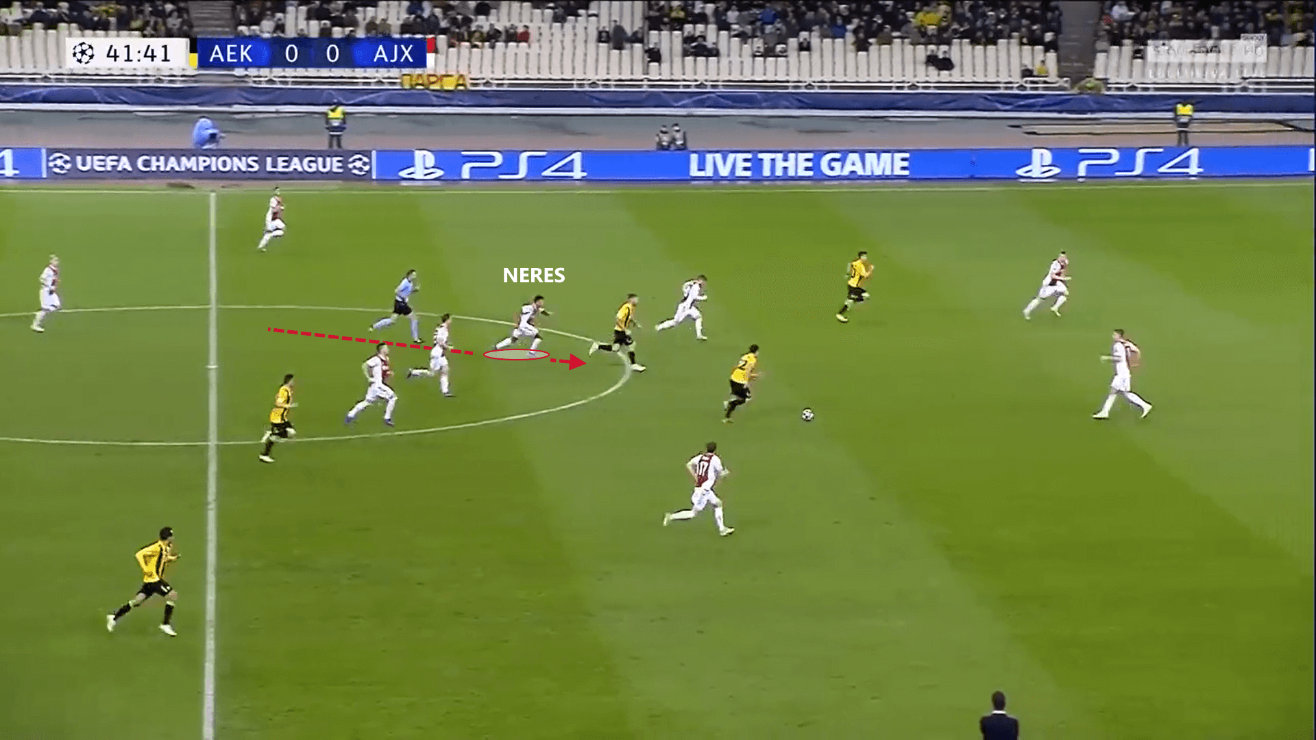 David Neres Ajax Tactical Analysis Statistics Eredivisie