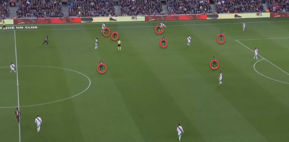 La Liga Barcelona Rayo Vallecano Tactical Analysis Statistics