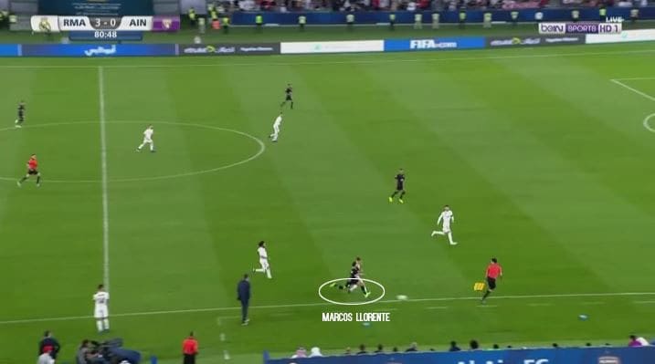 Marcos Llorente Real Madrid Tactical Player Analysis