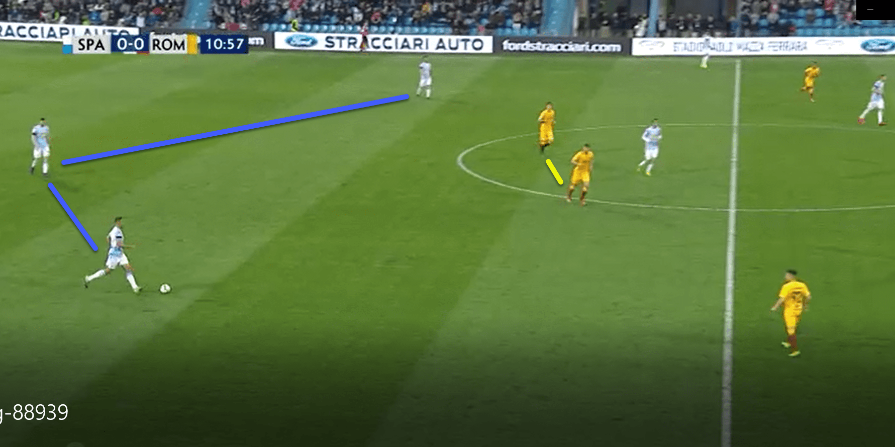 SPAL Roma Serie A Tactical Analysis