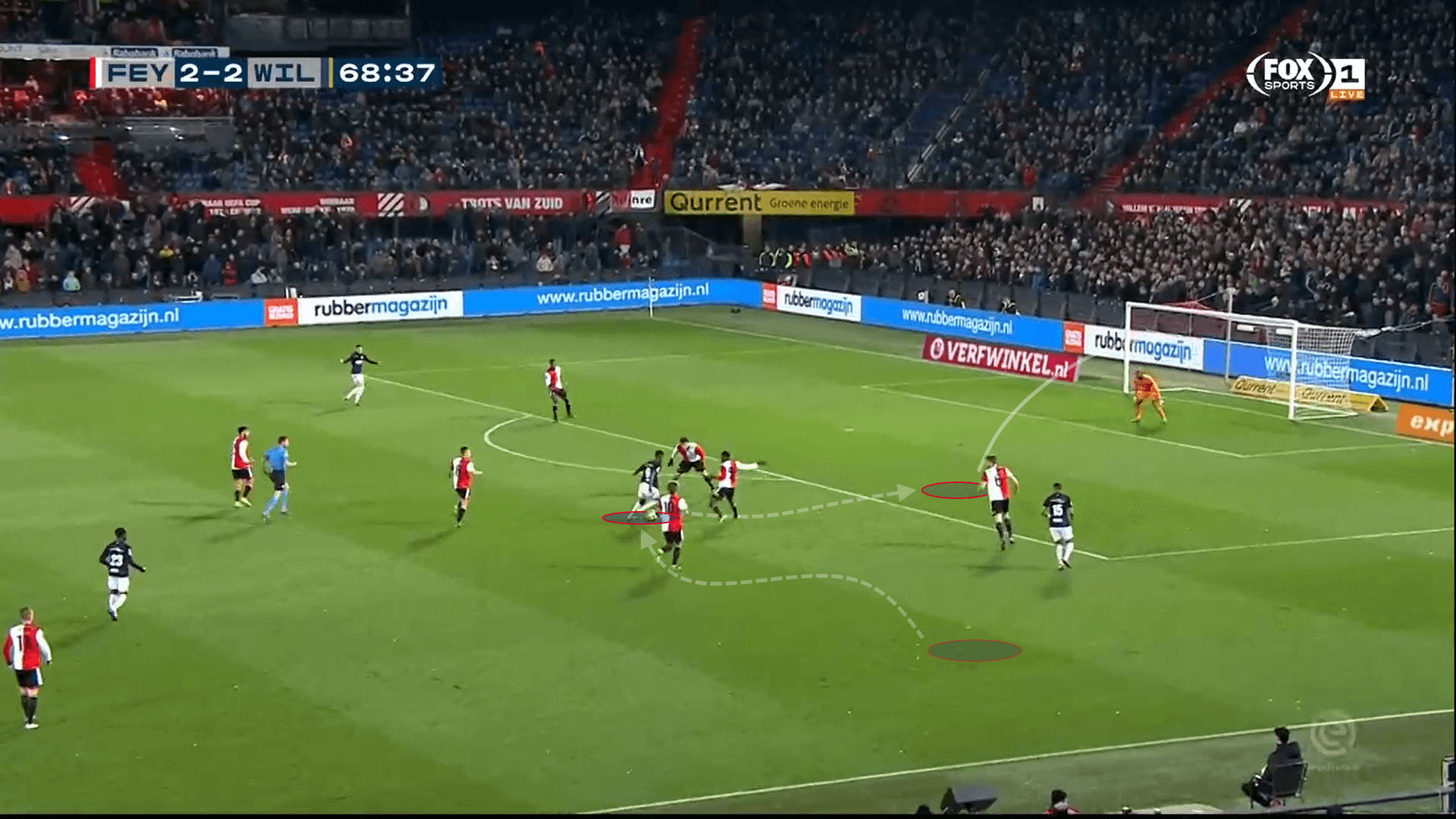 Alexander Isak Willem II tactical analysis statistics