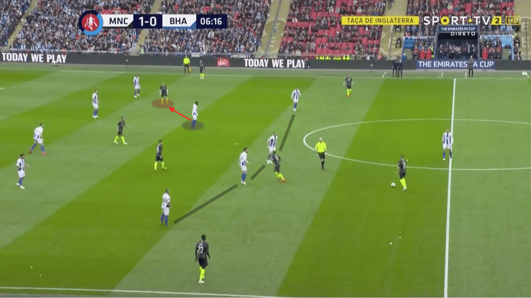 Manchester City Brighton FA Cup Tactical Analysis