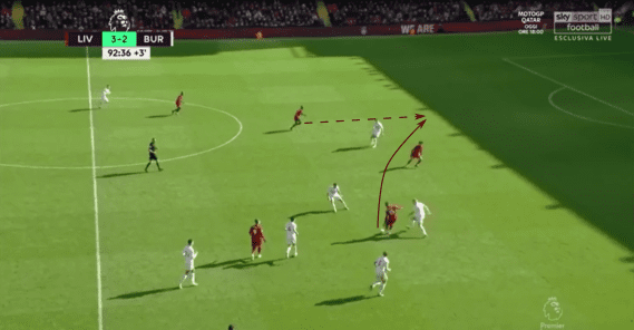 Tactical analysis Sadio Mané Liverpool statistics