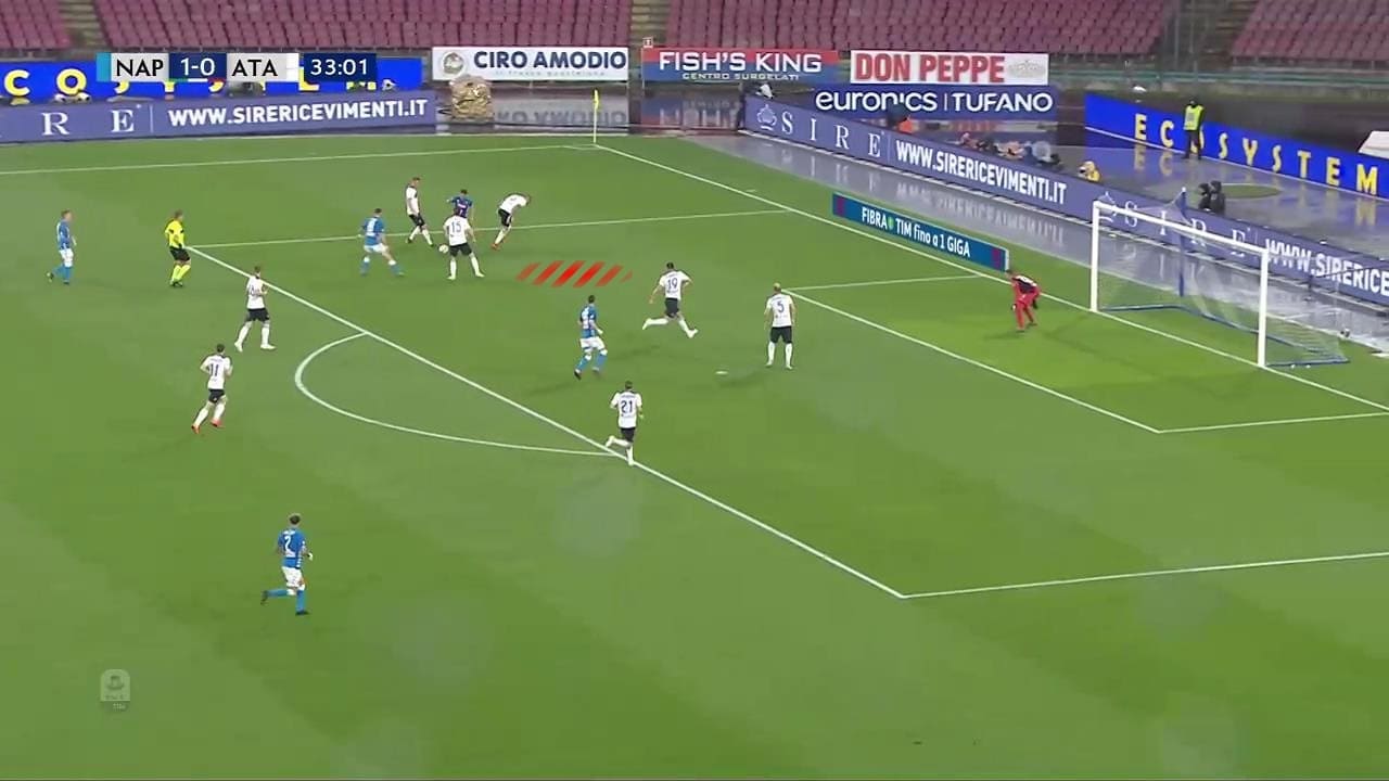 Tactical analysis Napoli Atalanta Serie A