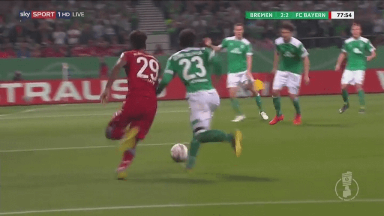 DFB Pokal Werder Bremen Bayern Munich tactical analysis