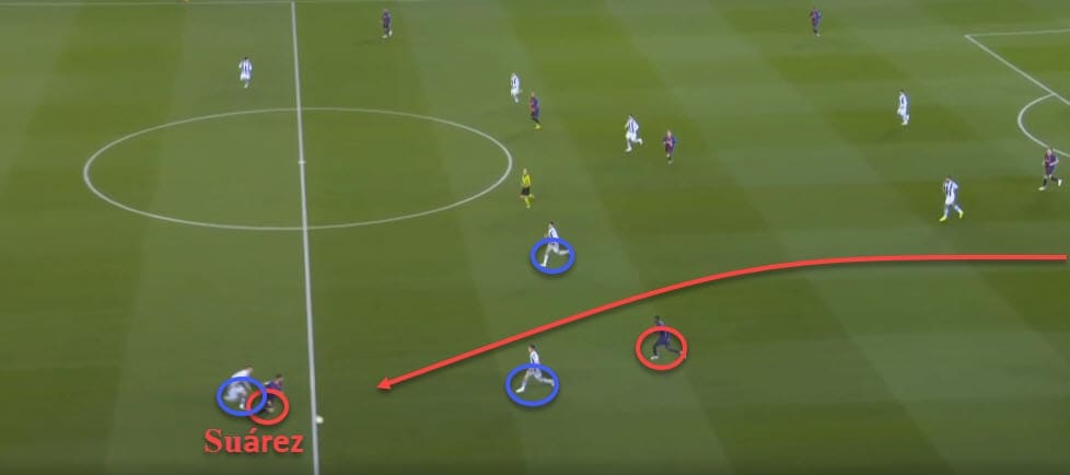 Tactical Analysis Barcelona Real Sociedad La Liga