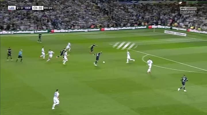 EFL Play-off 2018/2019 Tactical Analysis: Leeds United vs Derby County