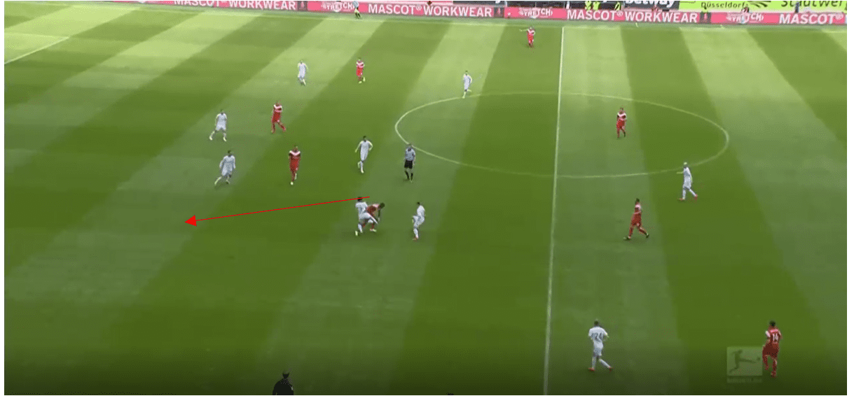 Bundesliga 2018/19 Player tactical analysis: Dodi Lukebakio at Fortuna Düsseldorf