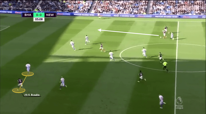 Premier League 2018/19 Tactical Analysis: Salomon Rondon at Newcastle