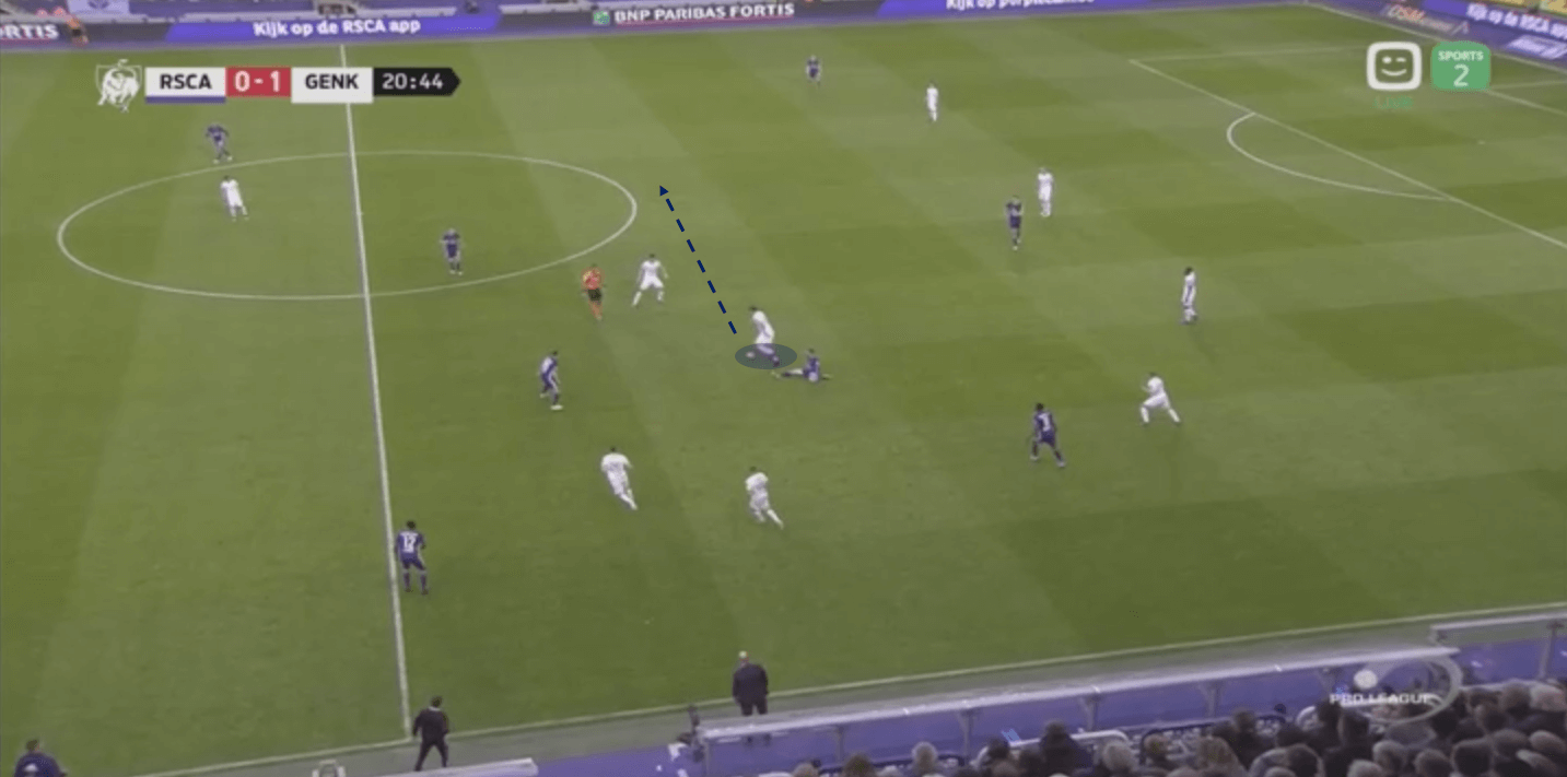 Belgian Pro League 2018/19 Tactical Analysis: KRC Genk's Sander Berge