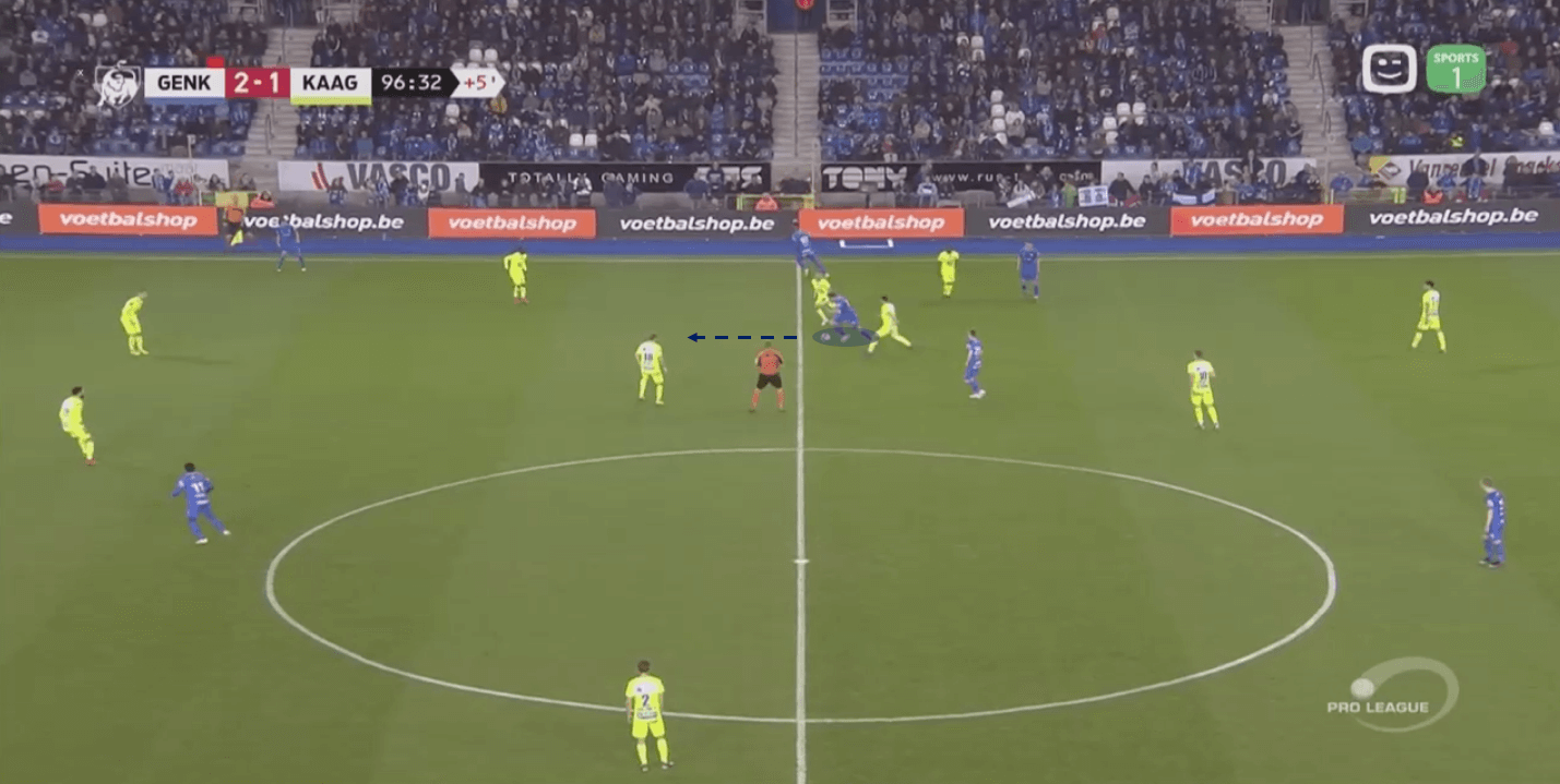 Belgian Pro League 2018/19 Tactical Analysis: KRC Genk's Sander Berge