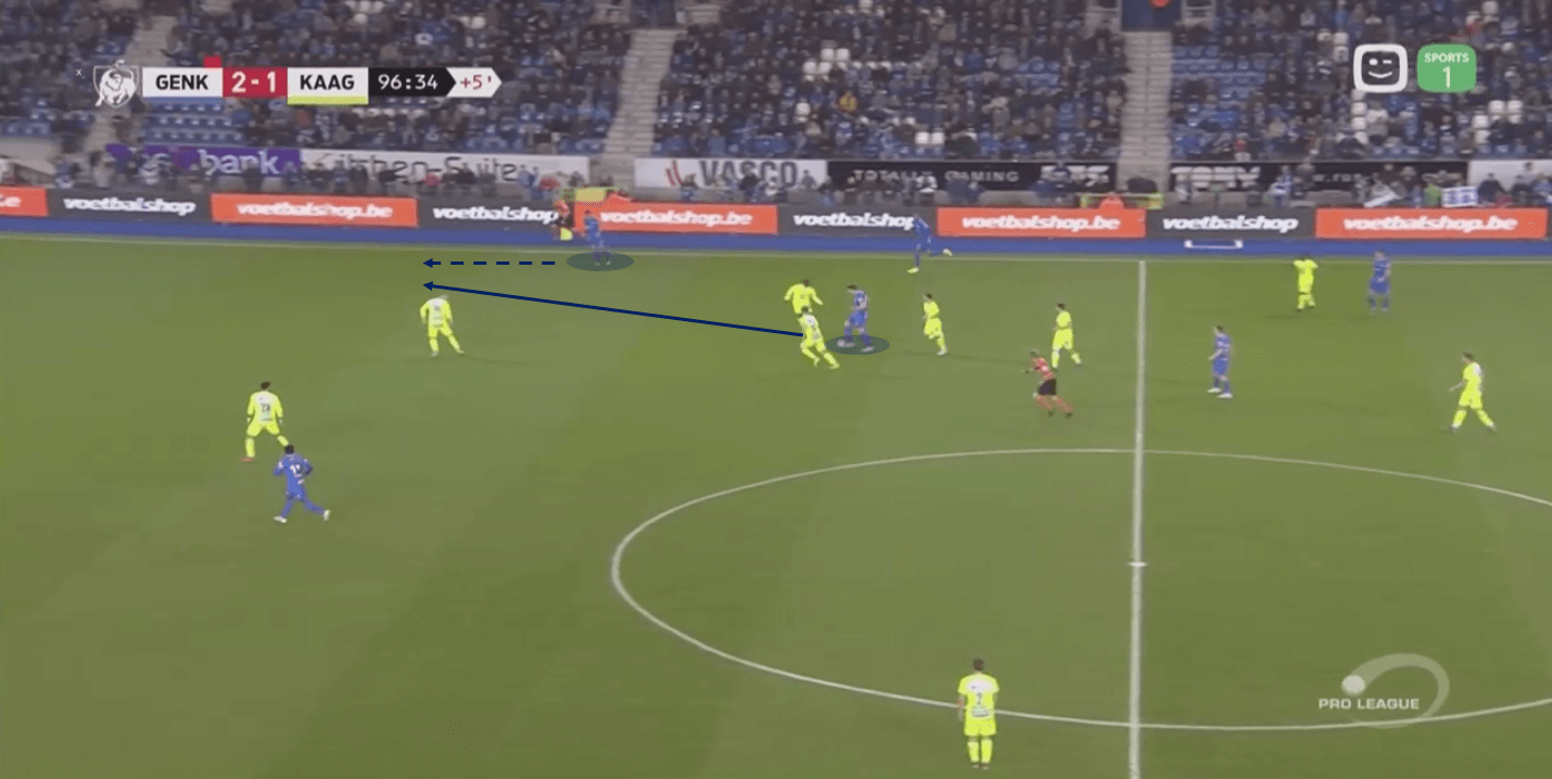 Belgian Pro League 2018/19 Tactical Analysis: KRC Genk's Sander Berge