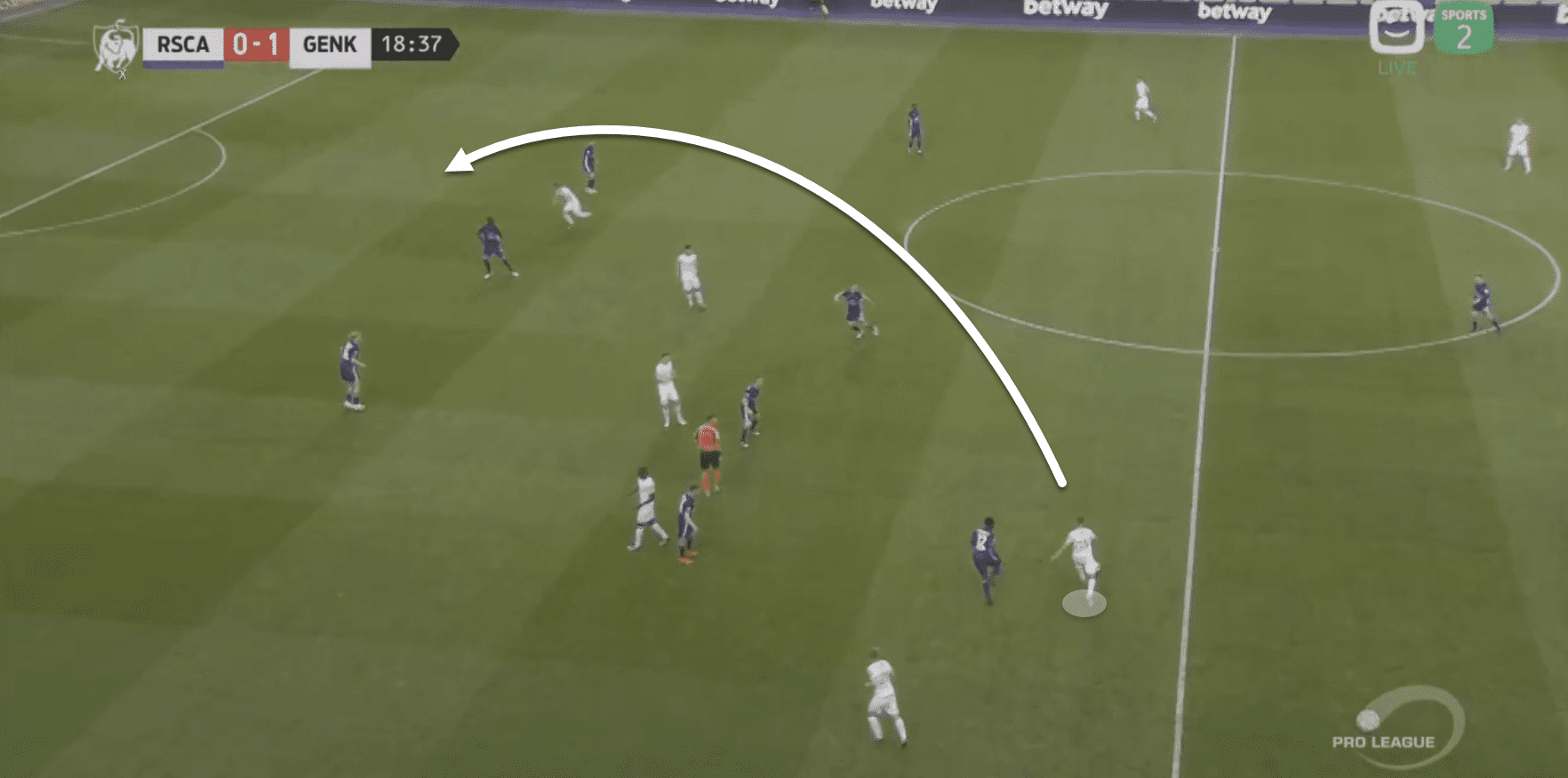 Leandro Trossard 2018/19 - scout report tactical analysis tactics