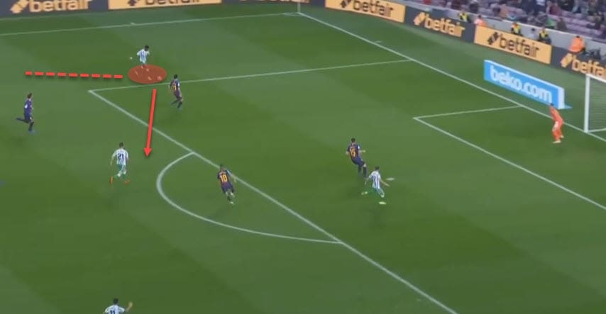 Junior Firpo at Barcelona 2019/20 - tactical analysis tactics