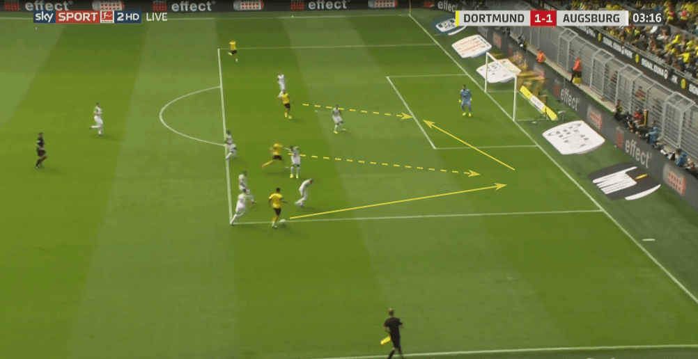 Bundesliga 2019/20: Borussia Dortmund vs Augsburg - tactical analysis tactics