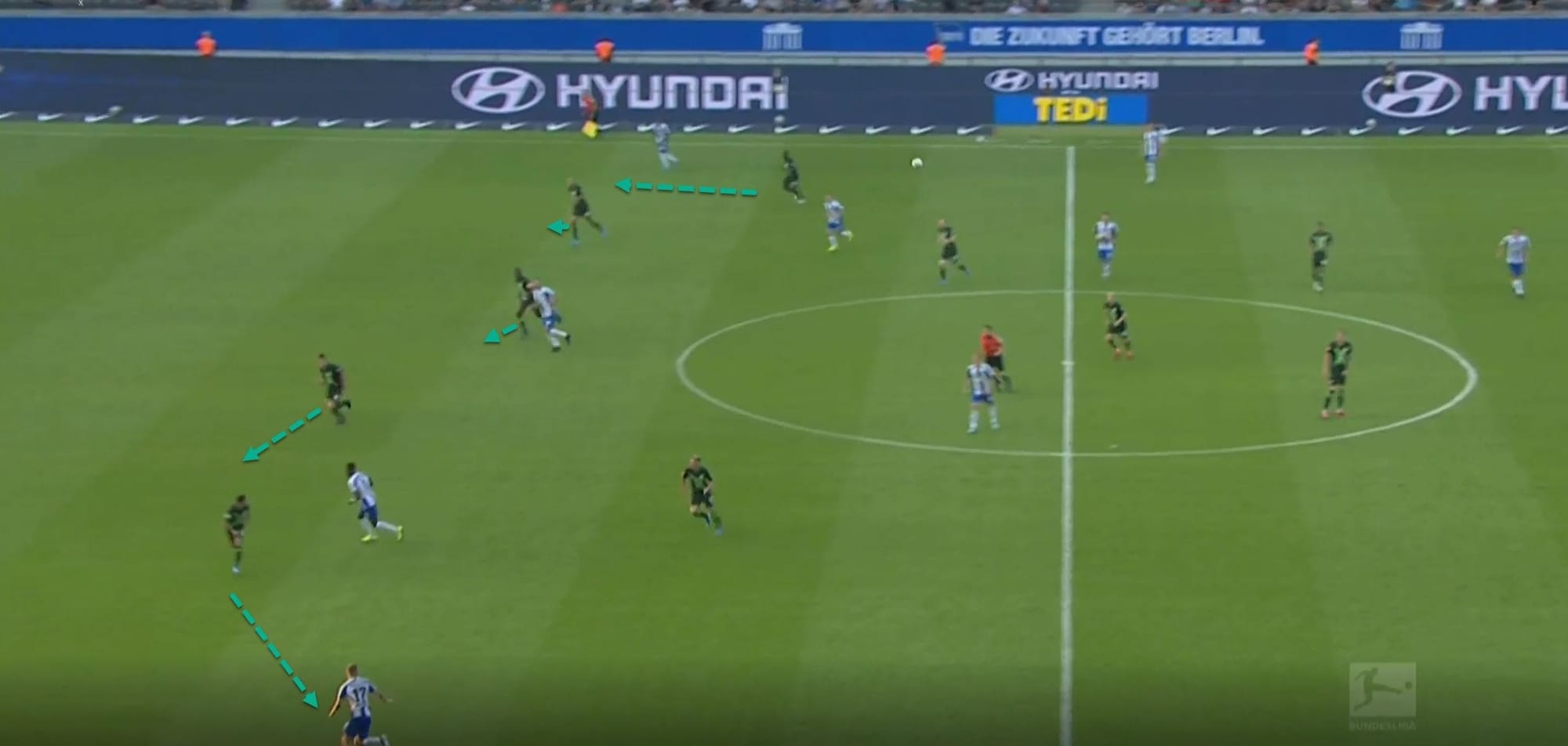 Bundesliga 2019/20: Hertha Berlin Wolfsburg- tactical analysis tactics