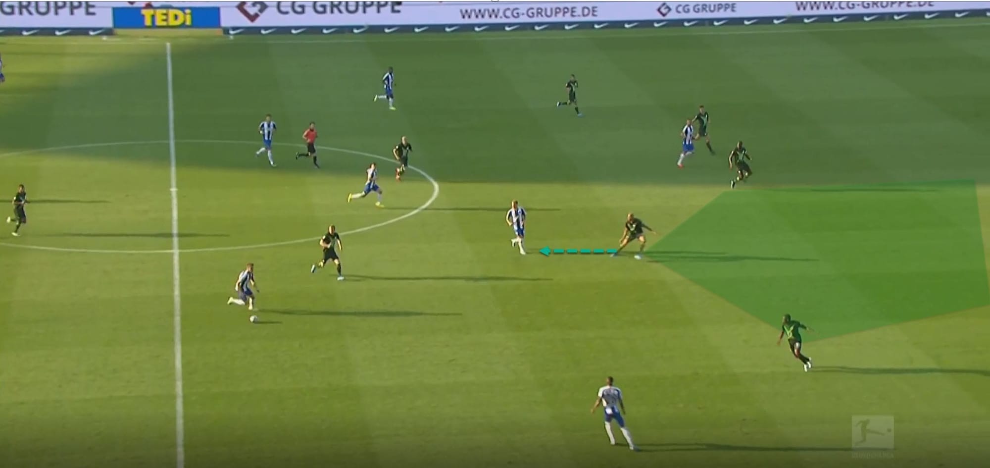 Bundesliga 2019/20: Hertha Berlin Wolfsburg- tactical analysis tactics