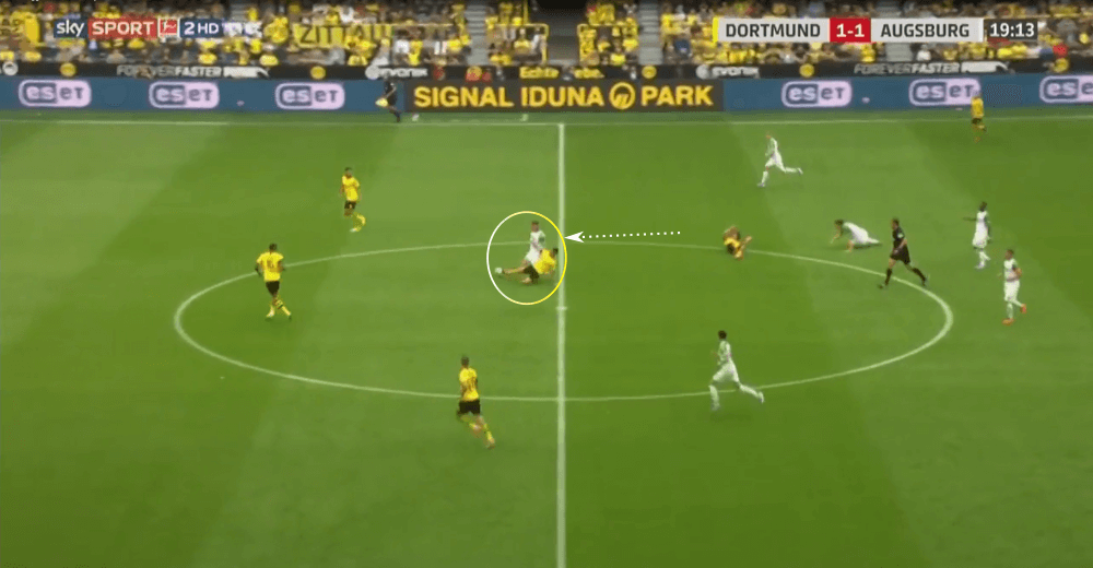 Julian Weigl 2019/20 - scout report - tactical analysis tactics