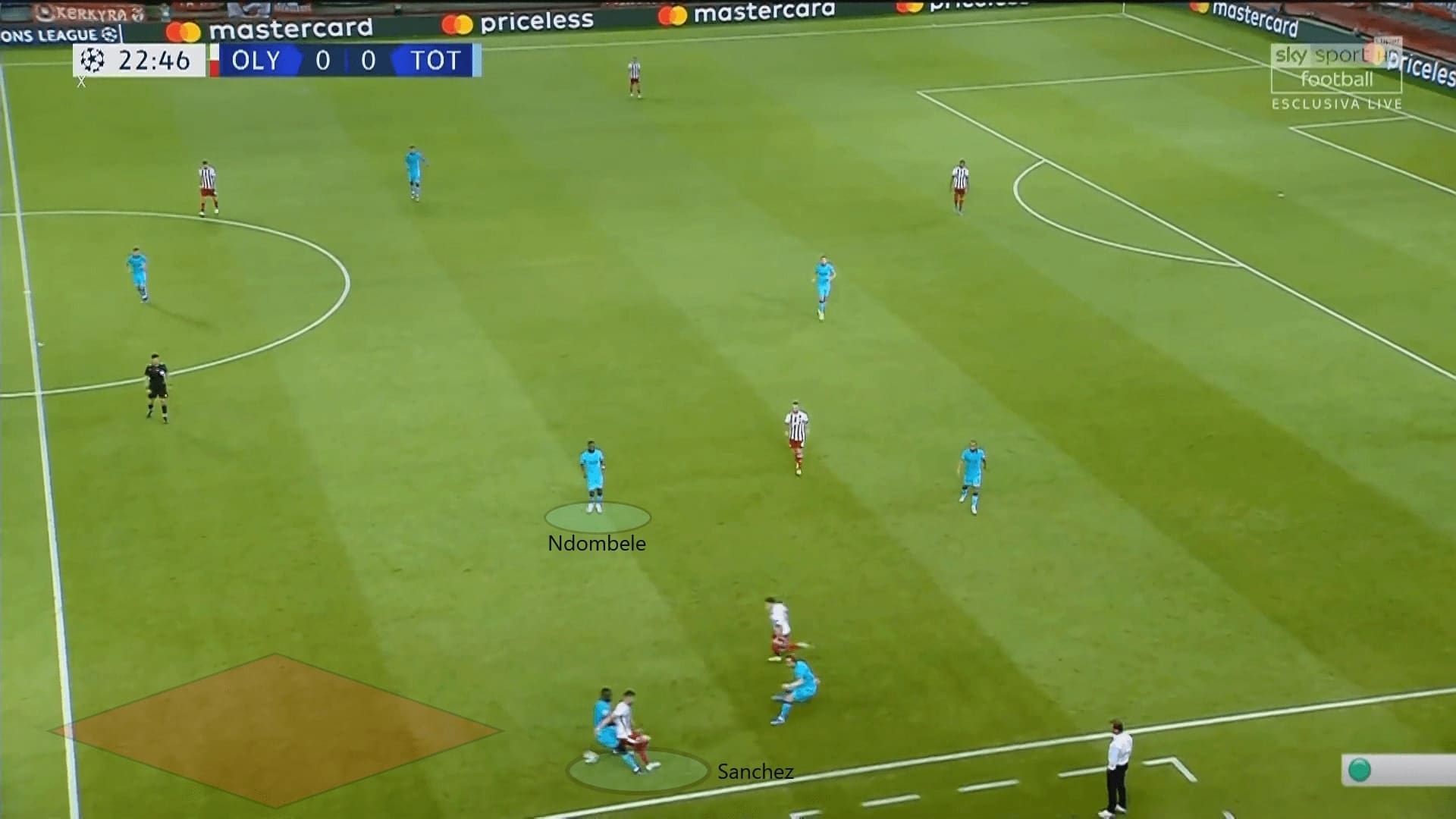 UEFA Champions League 2019/20: Olympiacos vs Tottenham Hotspur - tactical analysis tactics