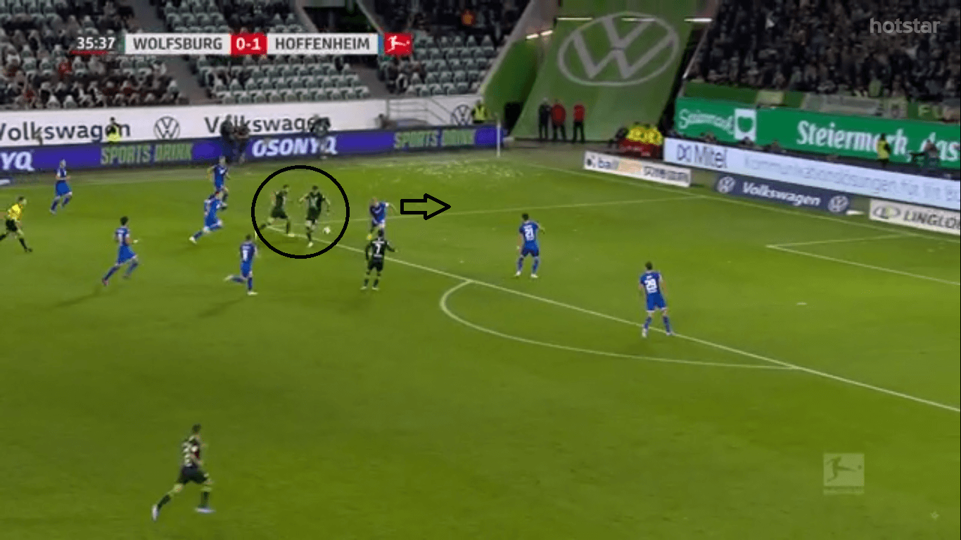 Bundesliga 2019/20: Wolfsburg vs Hoffenheim- tactical analysis tactics 