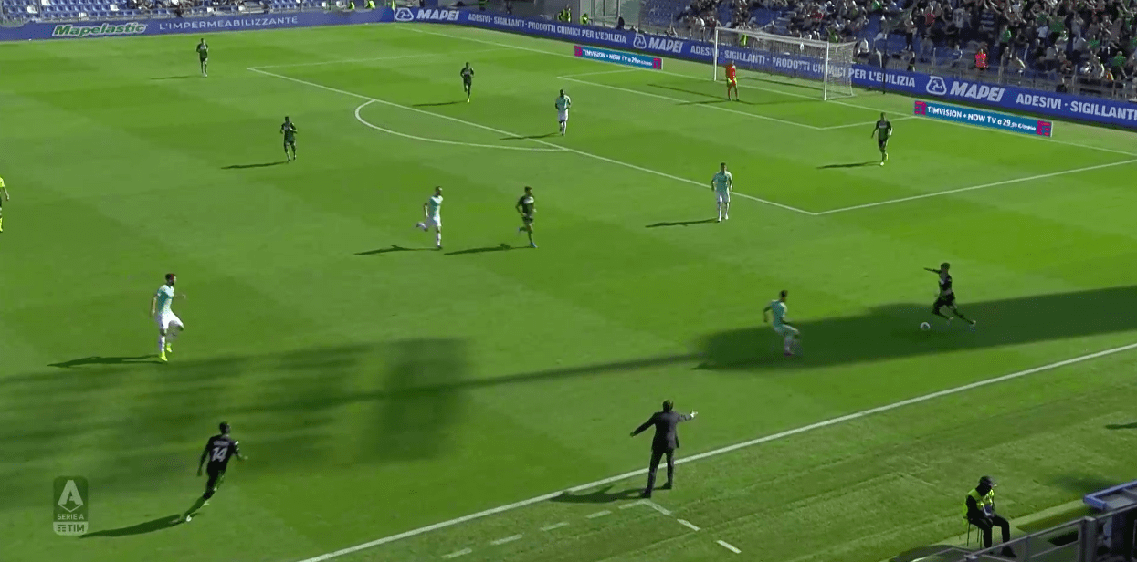 Serie A 2019/20: Sassuolo vs Inter - tactical analysis - tactics