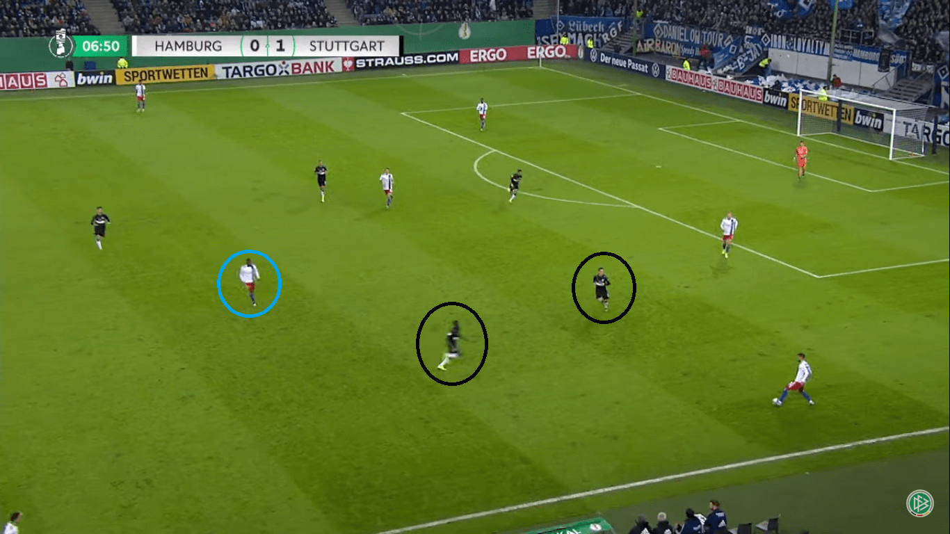 DFB Pokal 2019/20: Hamburger SV vs VFB Stuttgart- tactical analysis tactics