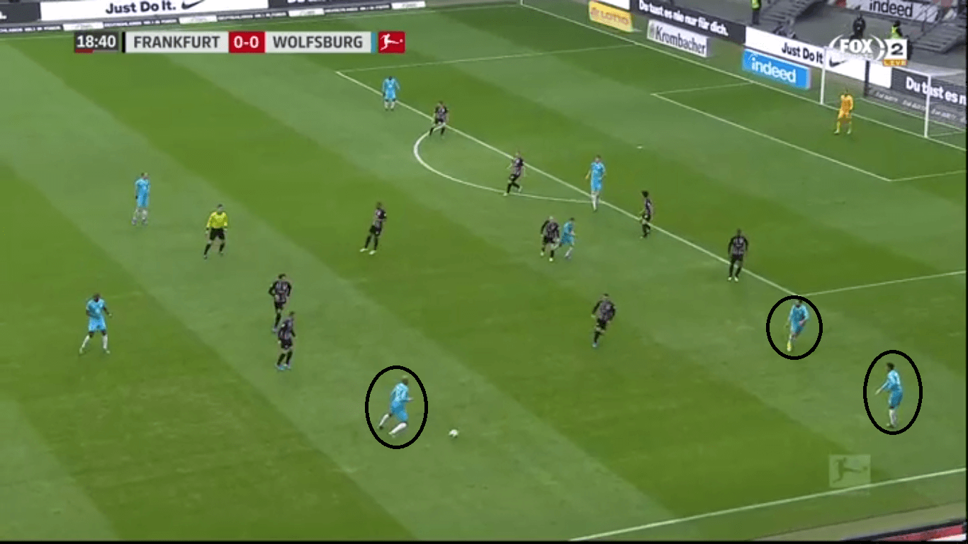 Bundesliga 2019/20: Eintracht Frankfurt vs VFL Wolfsburg-tactical analysis tactics