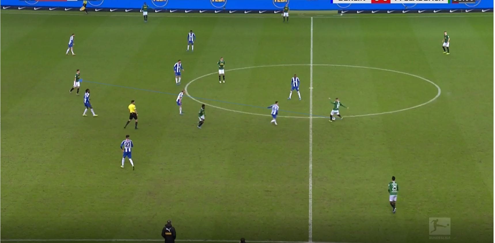 Bundesliga 2019/20: Hertha Berlin vs Borussia Monchengladbach- tactical analysis tactics