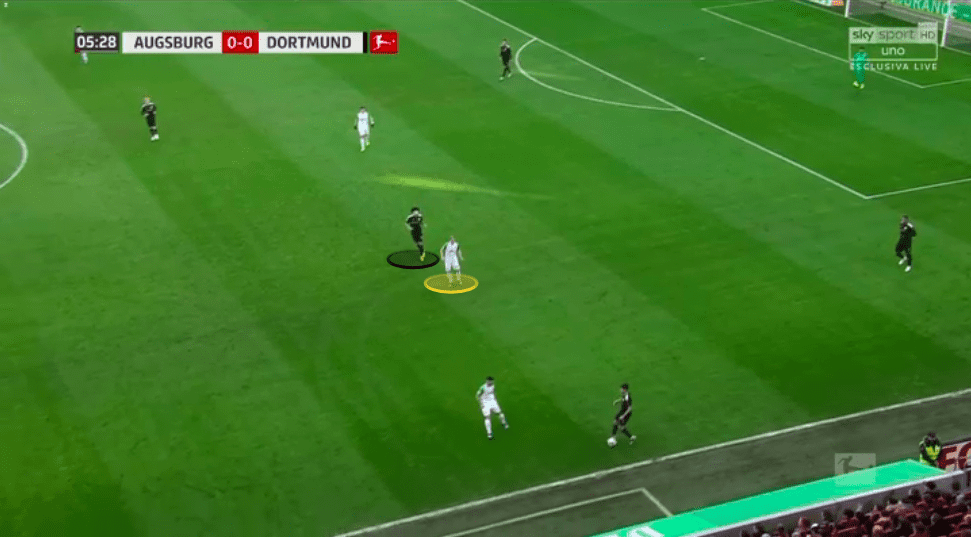 Bundesliga 2019/20: Augsburg vs Borussia Dortmund - tactical analysis tactics