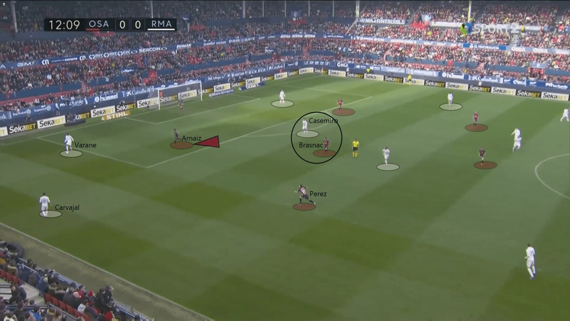 La Liga 2019/20: Osasuna vs Real Madrid - tactical analysis tactics