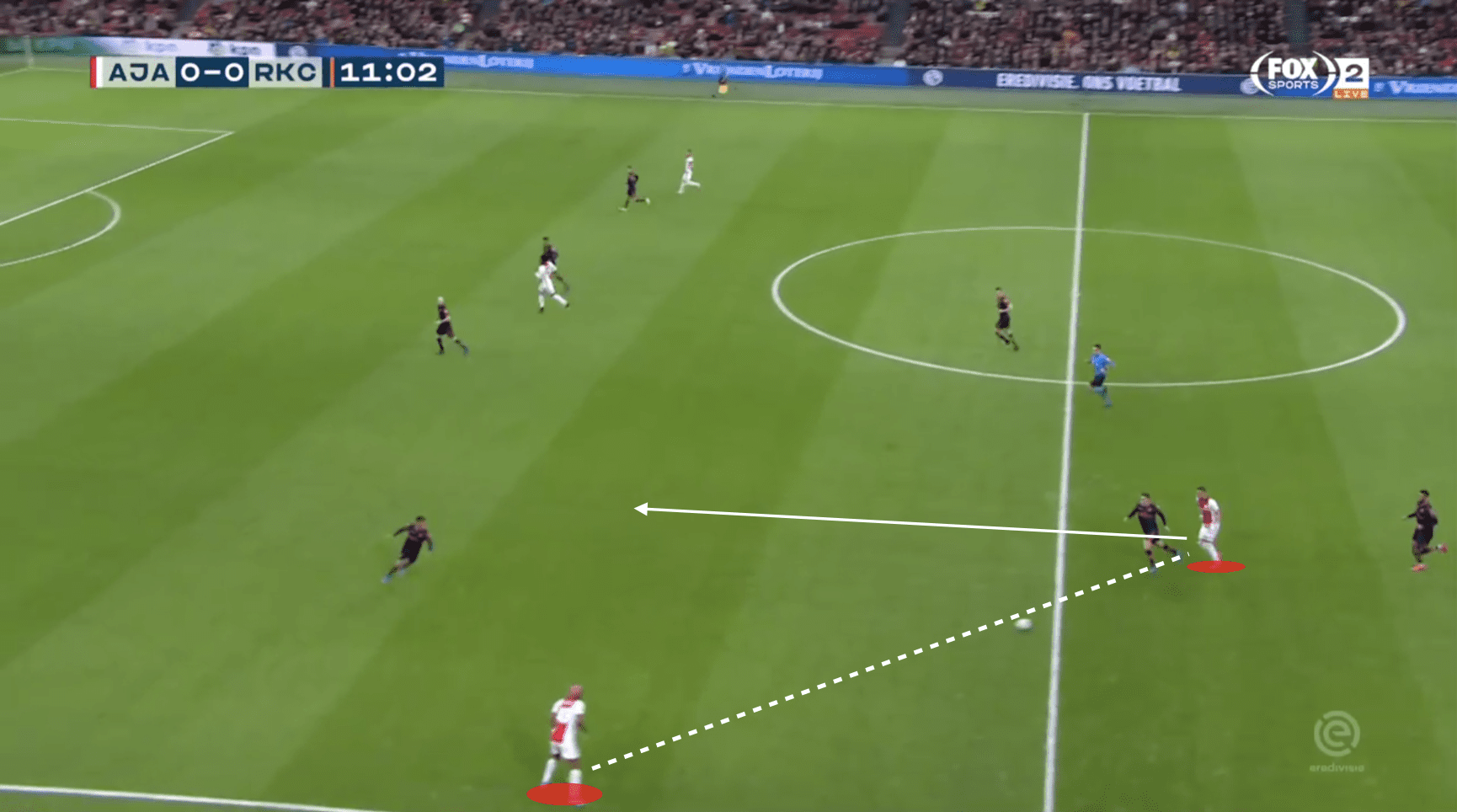 Ziyech's best ability as a playmaker is that he is efficient. This quick thinking is what Chelsea need in the final third. Both Hudson-Odoi and Mount, who as mentioned above are Chelsea's most creative players this season, struggle in decision-making aspects, which is understandable since both are quite young. However, this lack of quick thinking can hurt Chelsea, and having Ziyech pulling the strings will allow for quicker interplay from Chelsea in the final third.