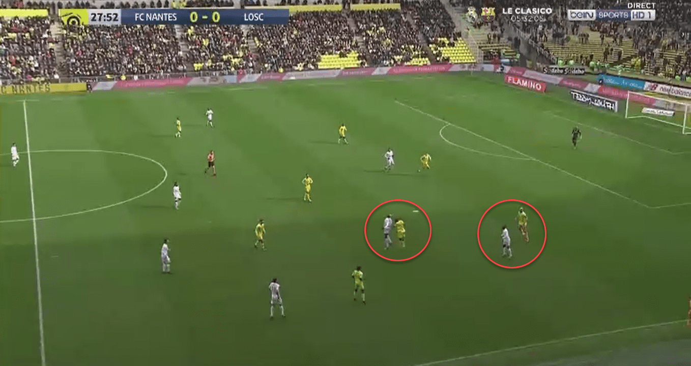 Ligue 1 2019/20: Lille vs FC Nantes - tactical analysis tactics