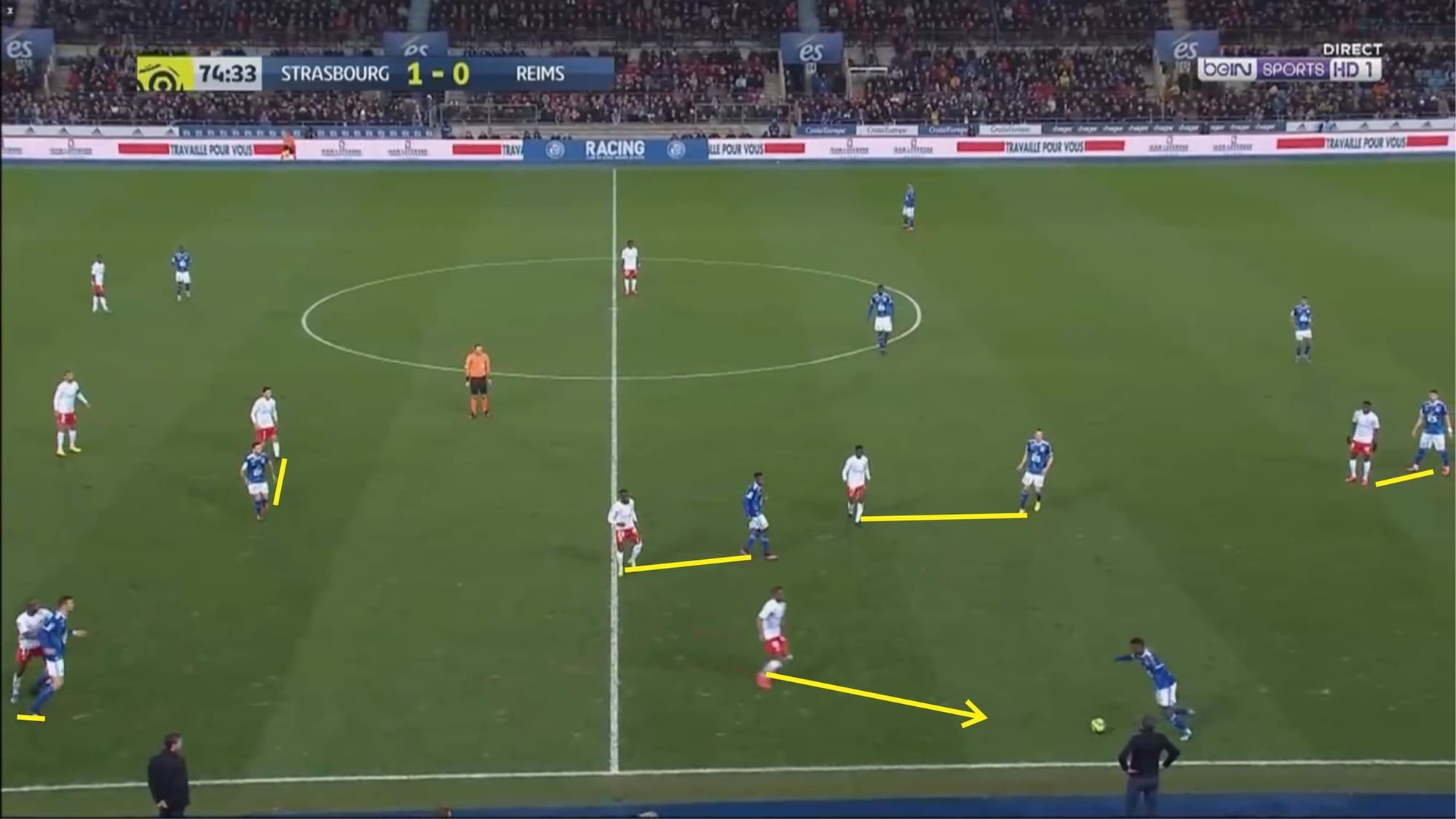 David Guion at Reims 2019/20 - tactical analysis tactics