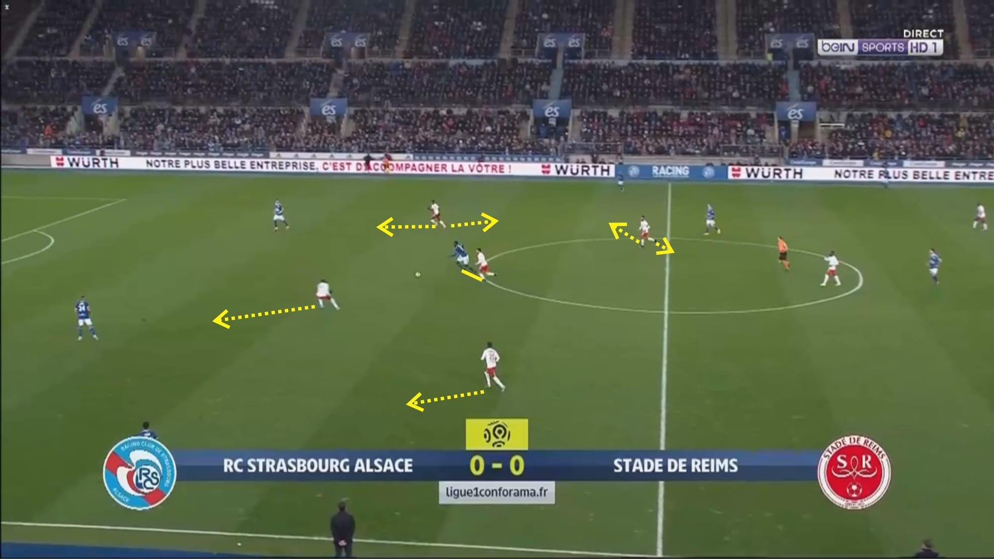 David Guion at Reims 2019/20 - tactical analysis tactics